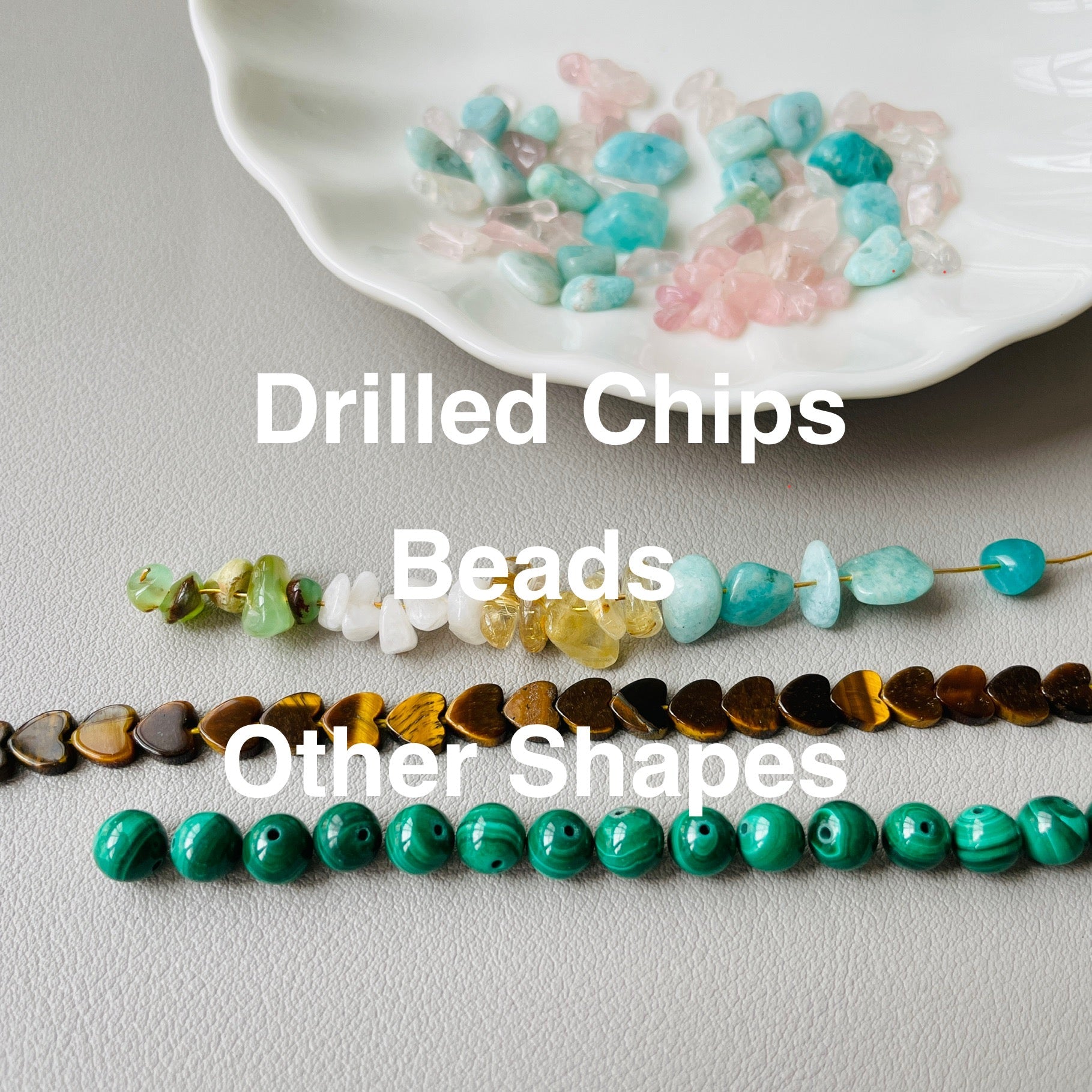 Drilled Chips & Beads & Other Shape