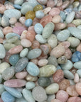 Beryl Tumblestone (Mixed Morganite/Aquamarine/Heliodor)