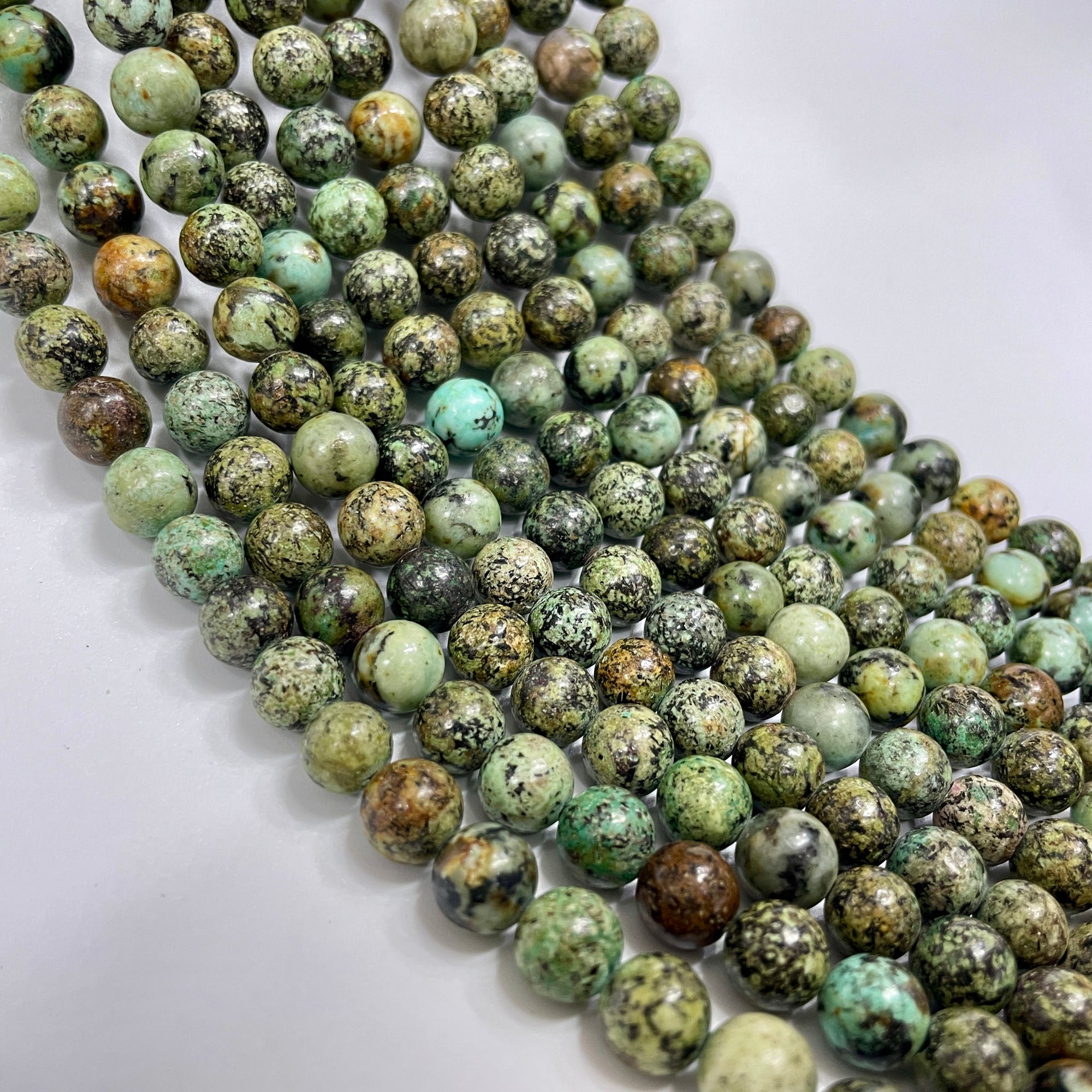 African turquoise loose beads
