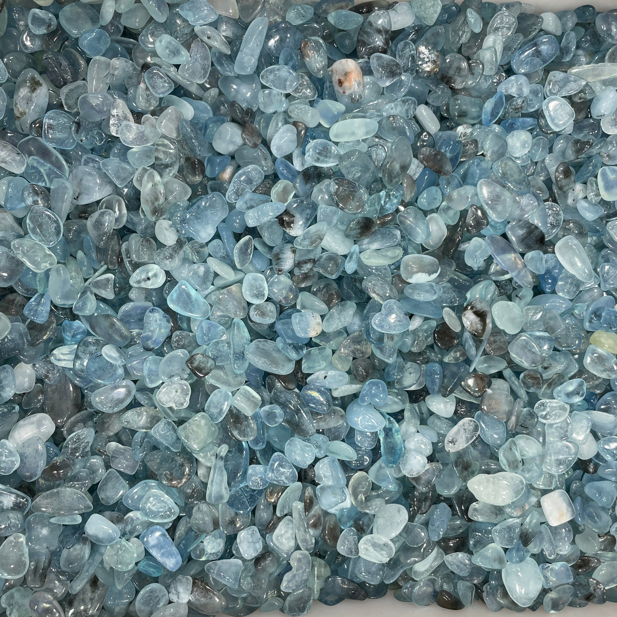 Patatine di acquamarina