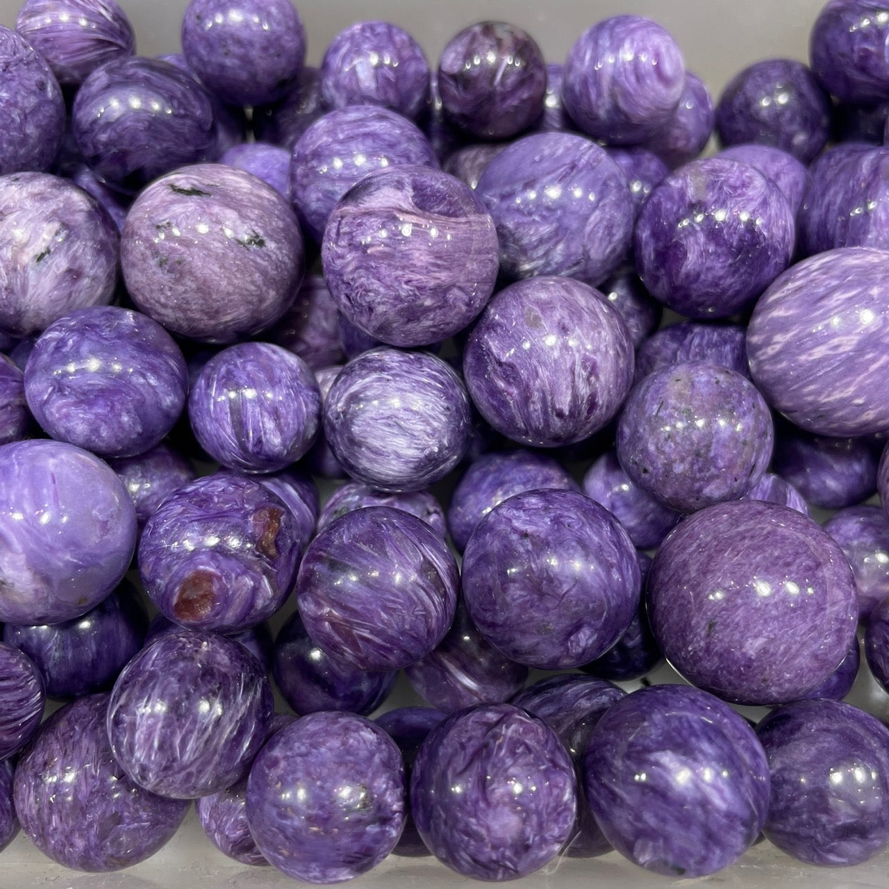 某メーカー Charoite Sphere Hub Sourcing RockZ – 置物