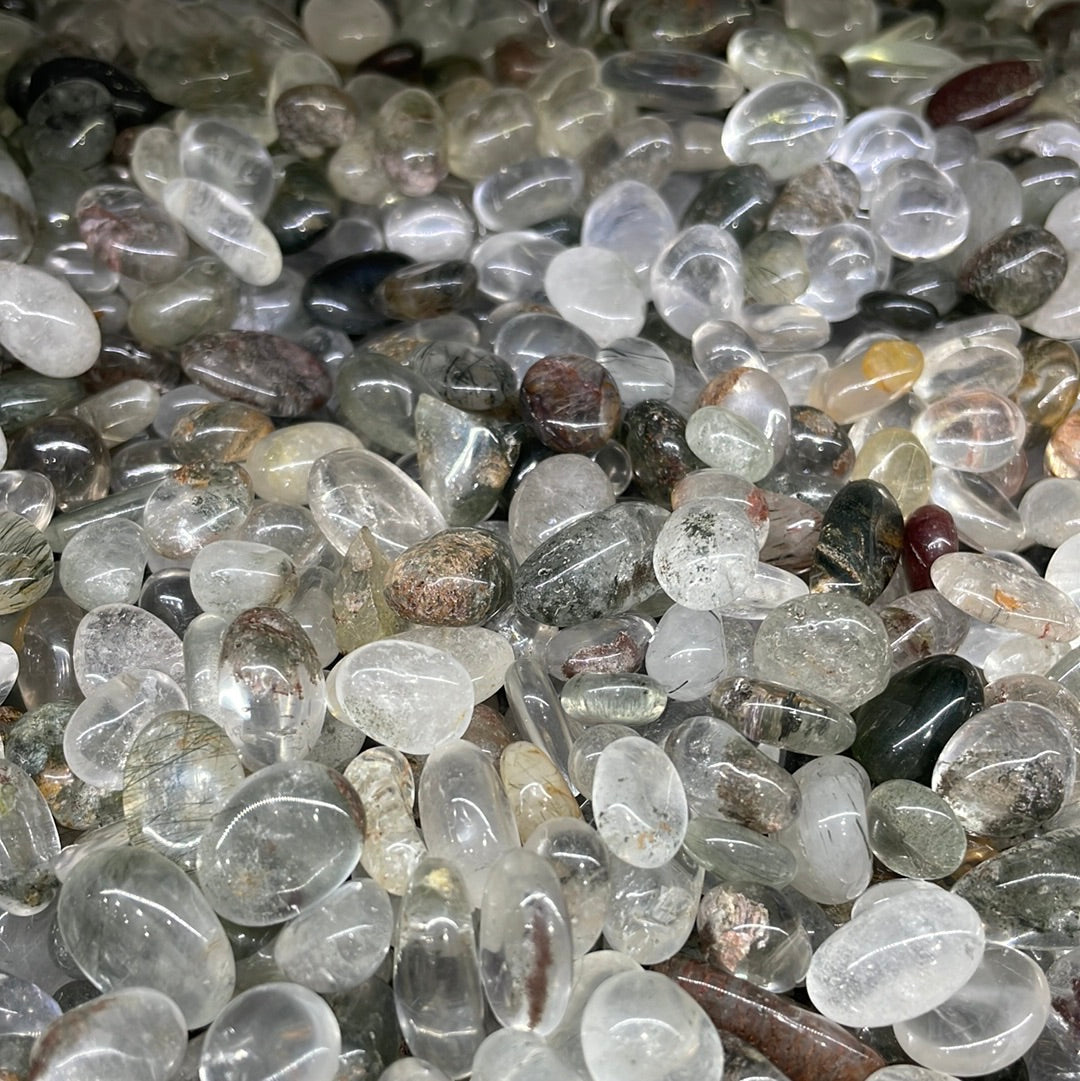 Scaglie di quarzo da giardino