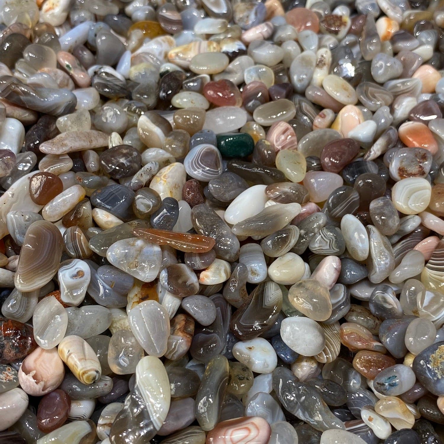 Scaglie di agata del Botswana