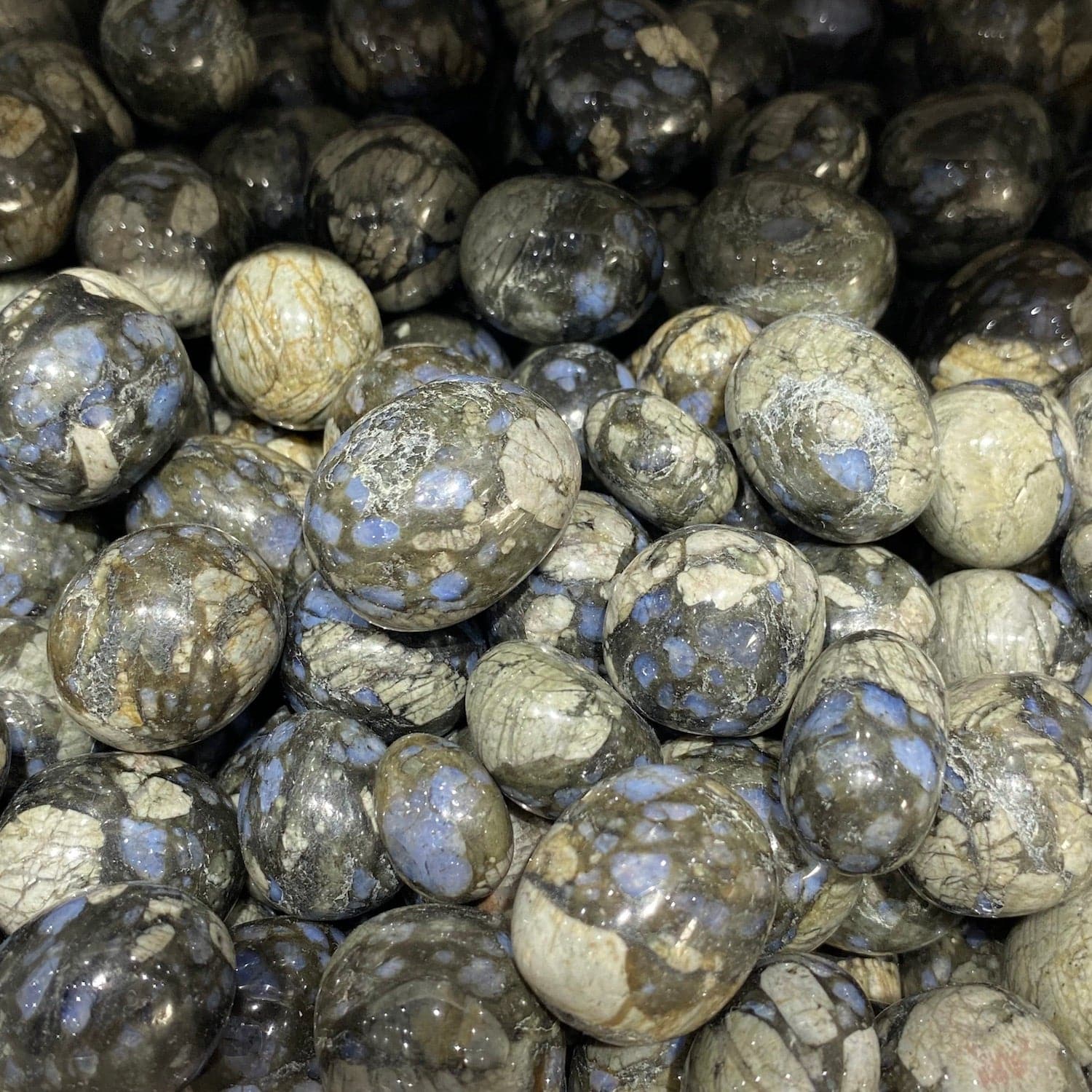 Que Sera/Galaxy Rhyolite Tumblestone