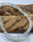 Rainbow Moonstone AAA Grade Faceted Rondelle Bead Stretch Bracelet
