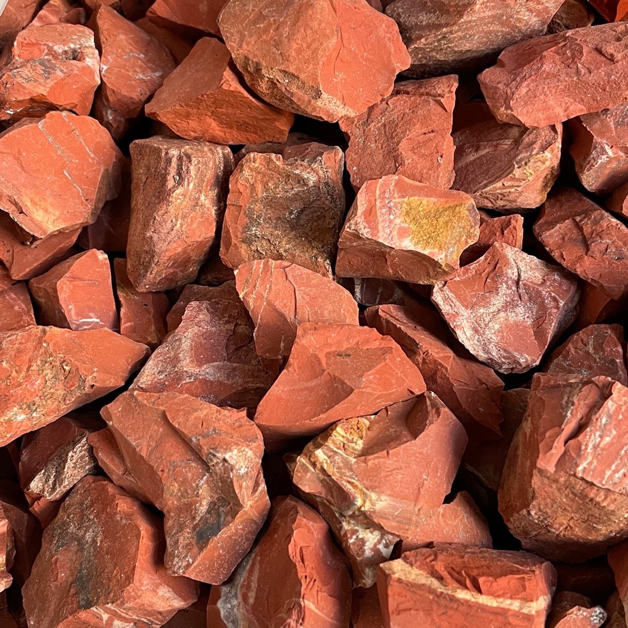 Diaspro rosso grezzo