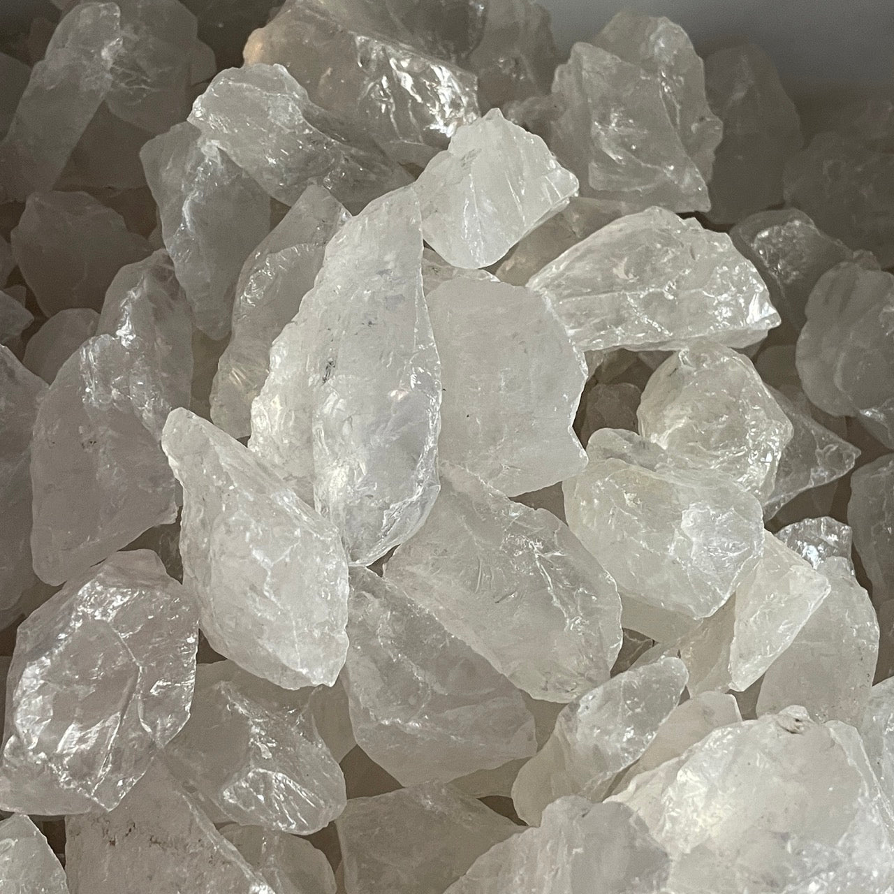 Quarzo trasparente grezzo