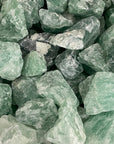 Fluorite verde grezza