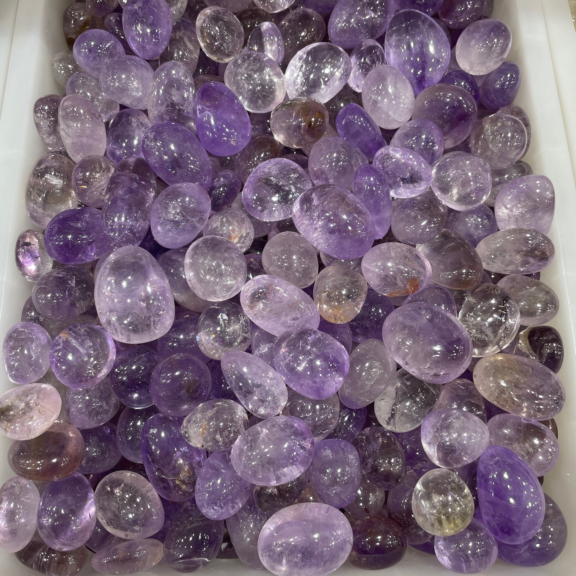 Lavender Amethyst Tumblestone
