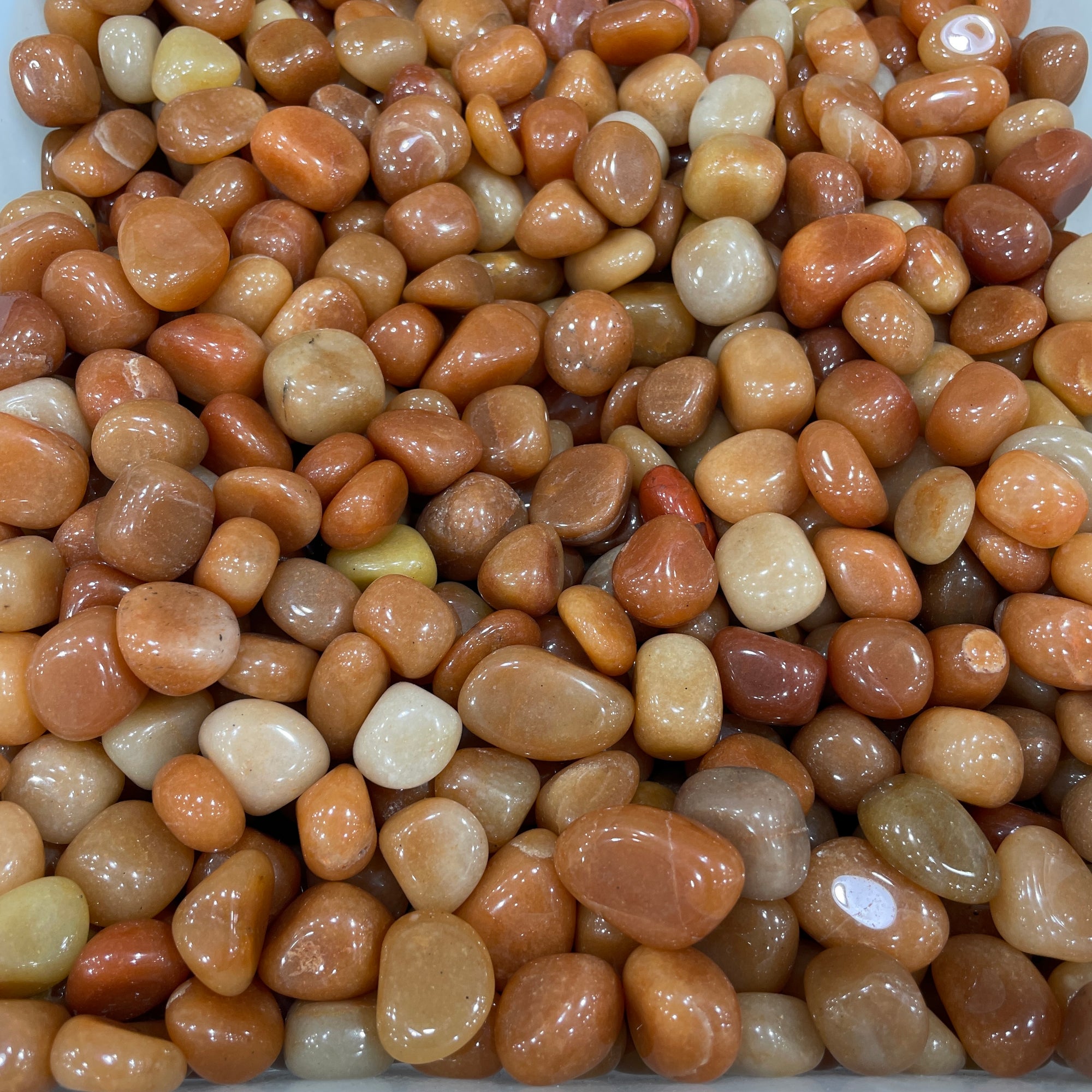 Orange Aventurine Tumblestone