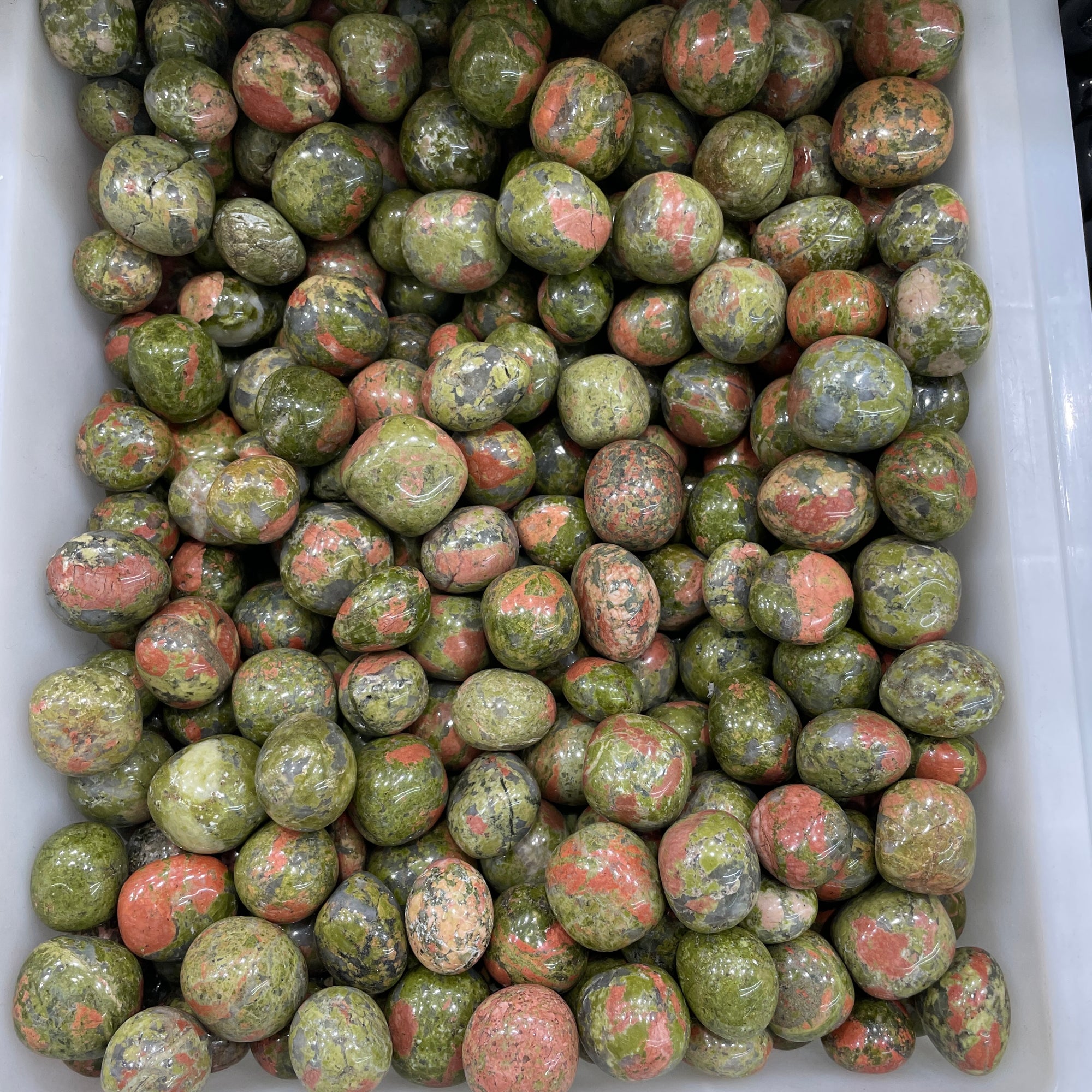 Unakite Jasper Tumblestone