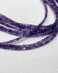 Amethyst Micro Faceted Cube Collar Necklace - RockZ Sourcing Hub