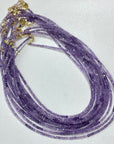 Amethyst Micro Faceted Cube Collar Necklace - RockZ Sourcing Hub