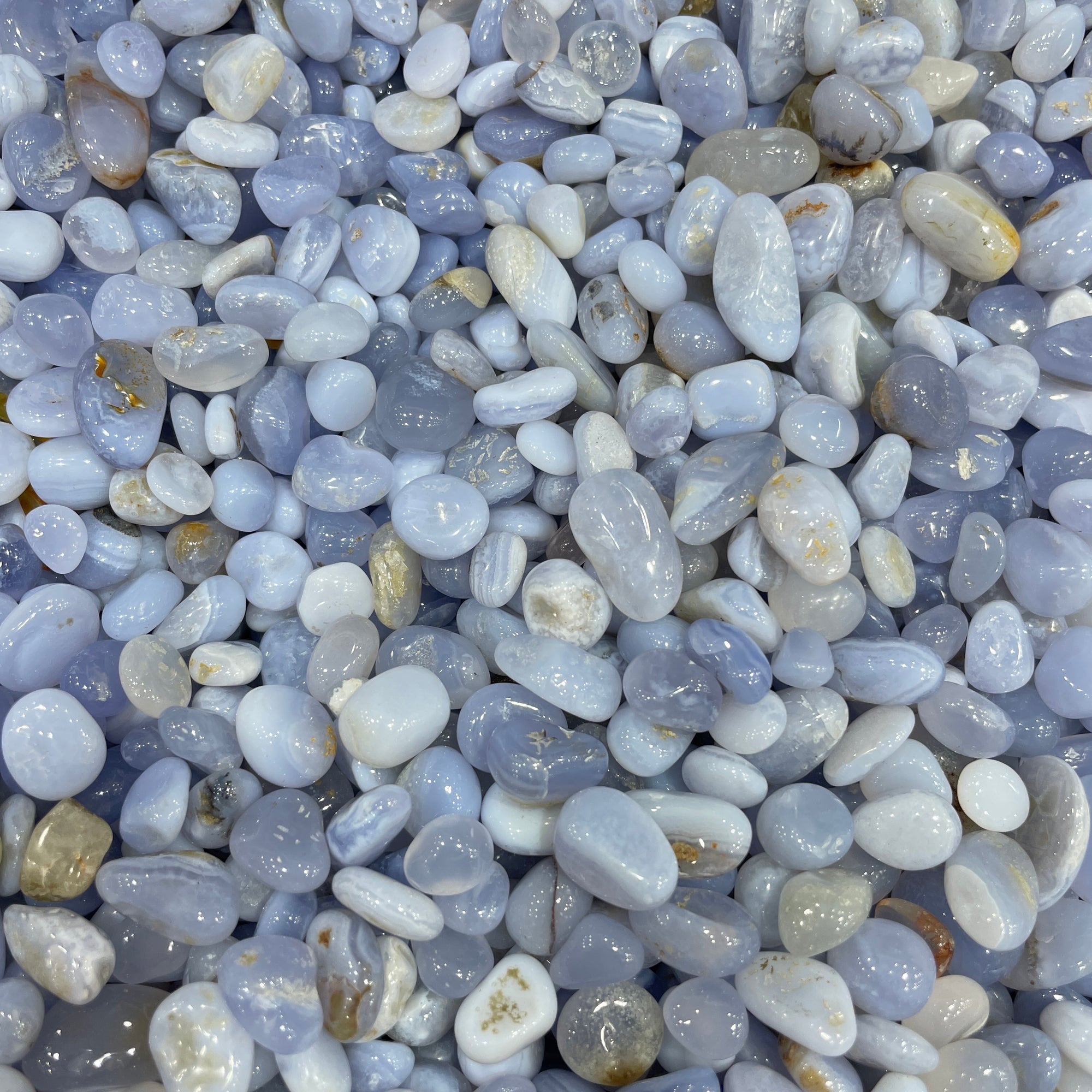 blue lace agate chips 7-9mm size