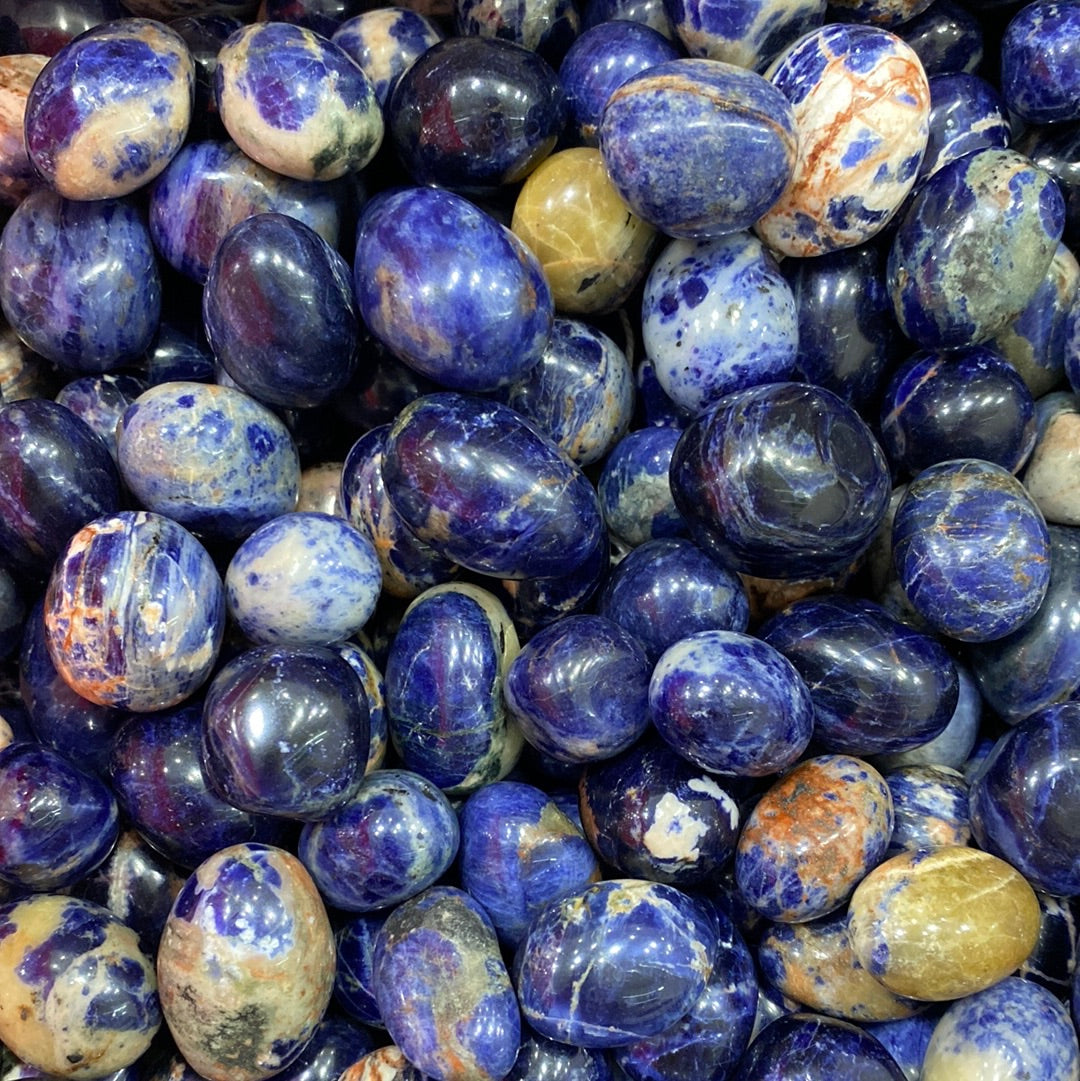 blue sodalite tumblestone