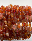 Carnelian Drilled Nugget Stretch Bracelet - RockZ Sourcing Hub