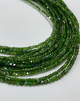 Chrome Diopside Micro Faceted Cube Collar Necklace - RockZ Sourcing Hub