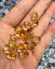 Citrine AAA Grade Peach Shaped Carved Stone - RockZ Sourcing Hub