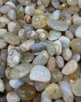 Flower Agate Tumblestone - RockZ Sourcing Hub