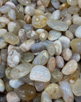 Flower Agate Tumblestone
