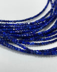 Lapis Micro Faceted Cube Collar Necklace - RockZ Sourcing Hub