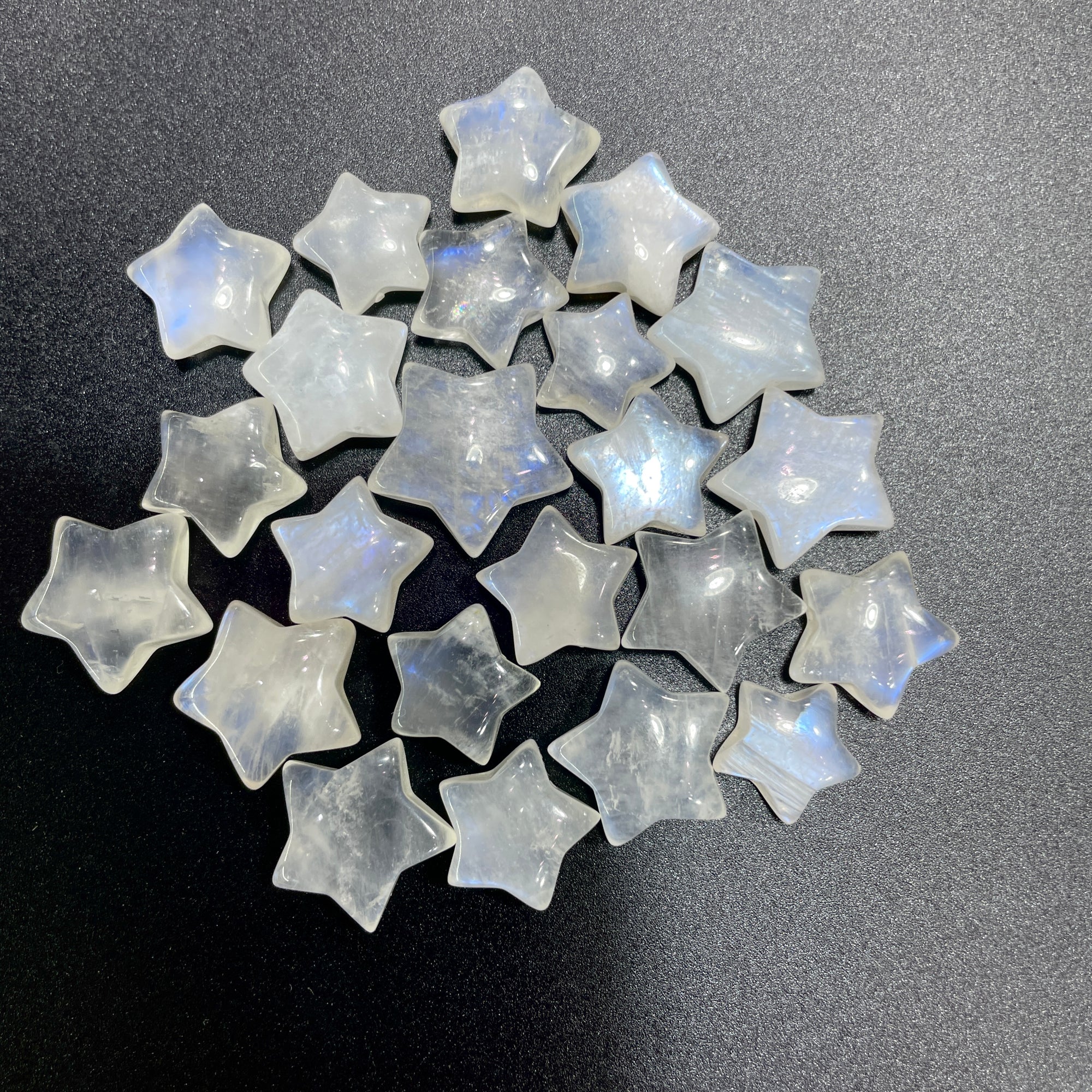 moonstone star carvings