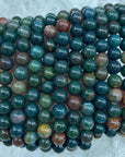 Ocean Jasper Round Bead Stretch Bracelet - Grade A - RockZ Sourcing Hub