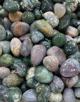 Ocean Jasper & Moss Agate Tumblestone
