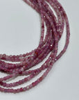 Red Tourmaline Micro Faceted Cube Collar Necklace - RockZ Sourcing Hub