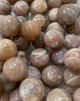 Rose Sunstone Mini Sphere - Grade A - RockZ Sourcing Hub