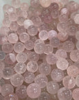 rose quartz mini sphere