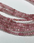 Strawberry Quartz Micro Faceted Cube Collar Necklace - RockZ Sourcing Hub