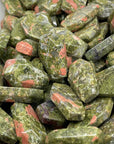 Unakite Jasper Coffin - RockZ Sourcing Hub