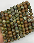 Kambaba Jasper beaded bracelet