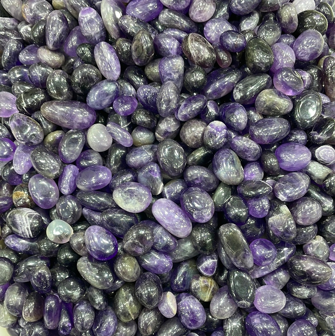 Amethyst-Dark Purple Tumbles