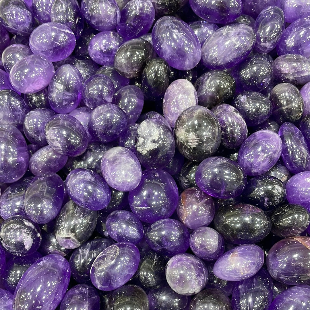 Amethyst-Dark Purple Tumbles