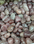 Smaller Strawberry Quartz Tumbles