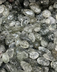 Clear Quartz with Green Biotite ( Green Mica) Chips