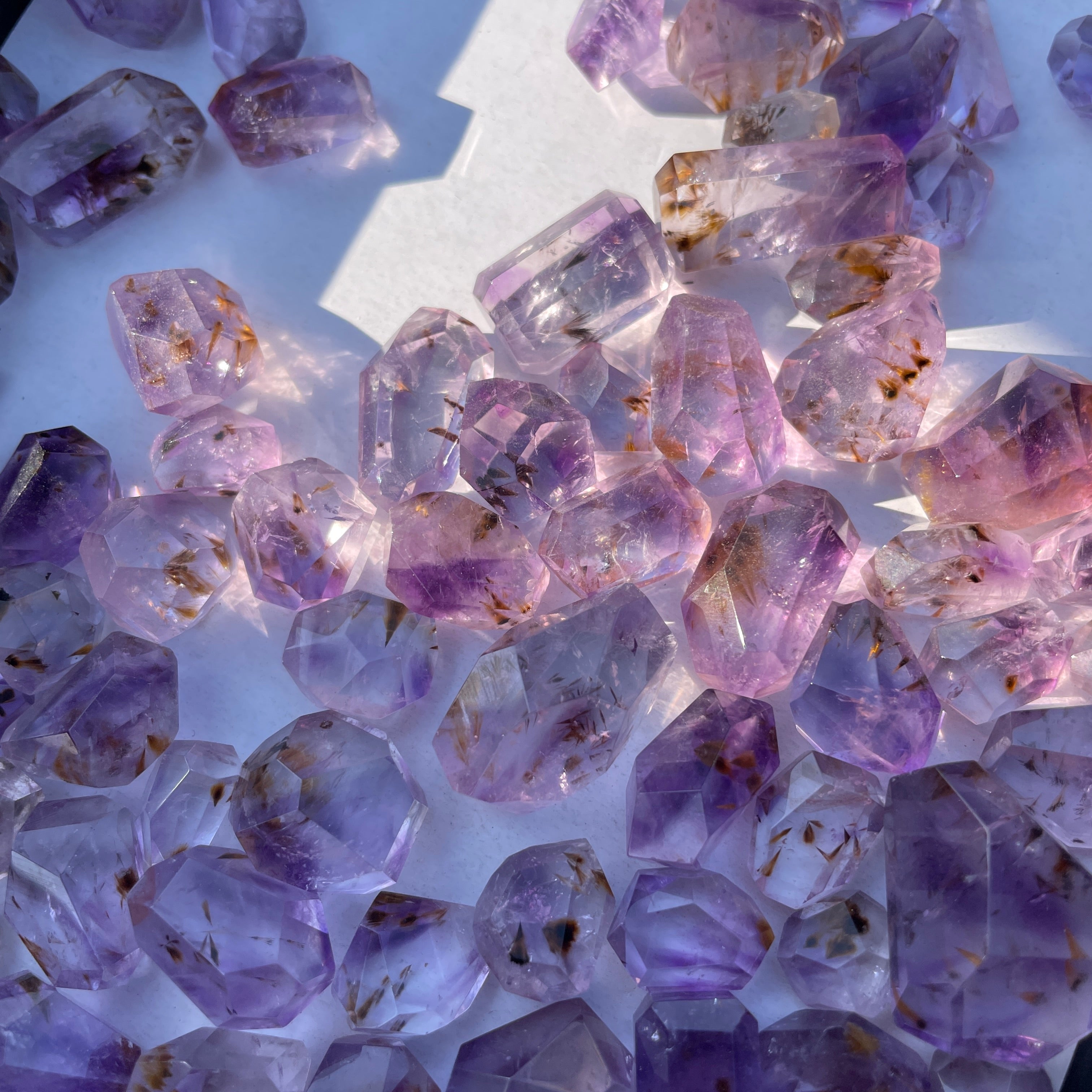 Natural crystal quartz | semiprecious stones | gemstones