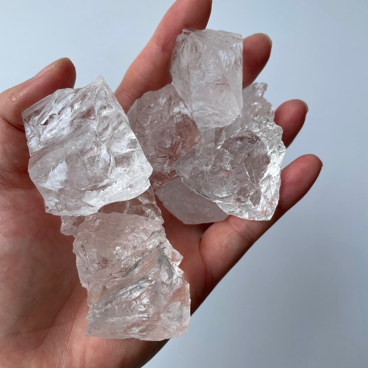 Rose Quartz Healing Crystal Chunks