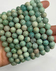 Amazonite beaded bracelet