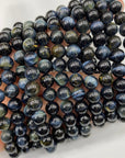 Blue Tiger 's Eye beaded bracelet