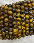 Brown Tiger's Eye beaded bracelet