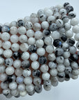 Moonstone beaded bracelet