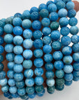 Blue Apatite beaded bracelet