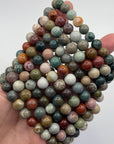 Alashan Agate beaded bracelet