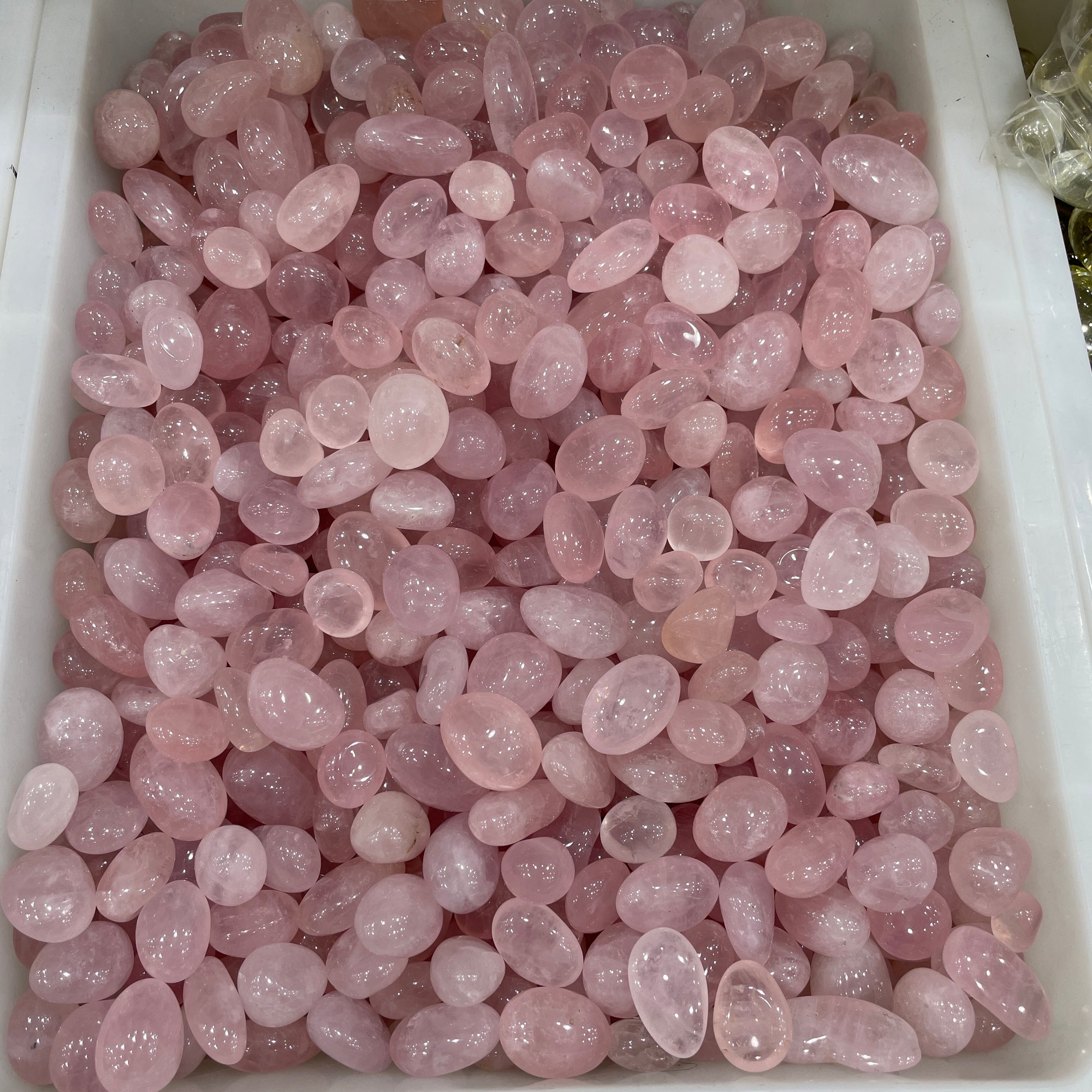 Rose Quartz Tumbles