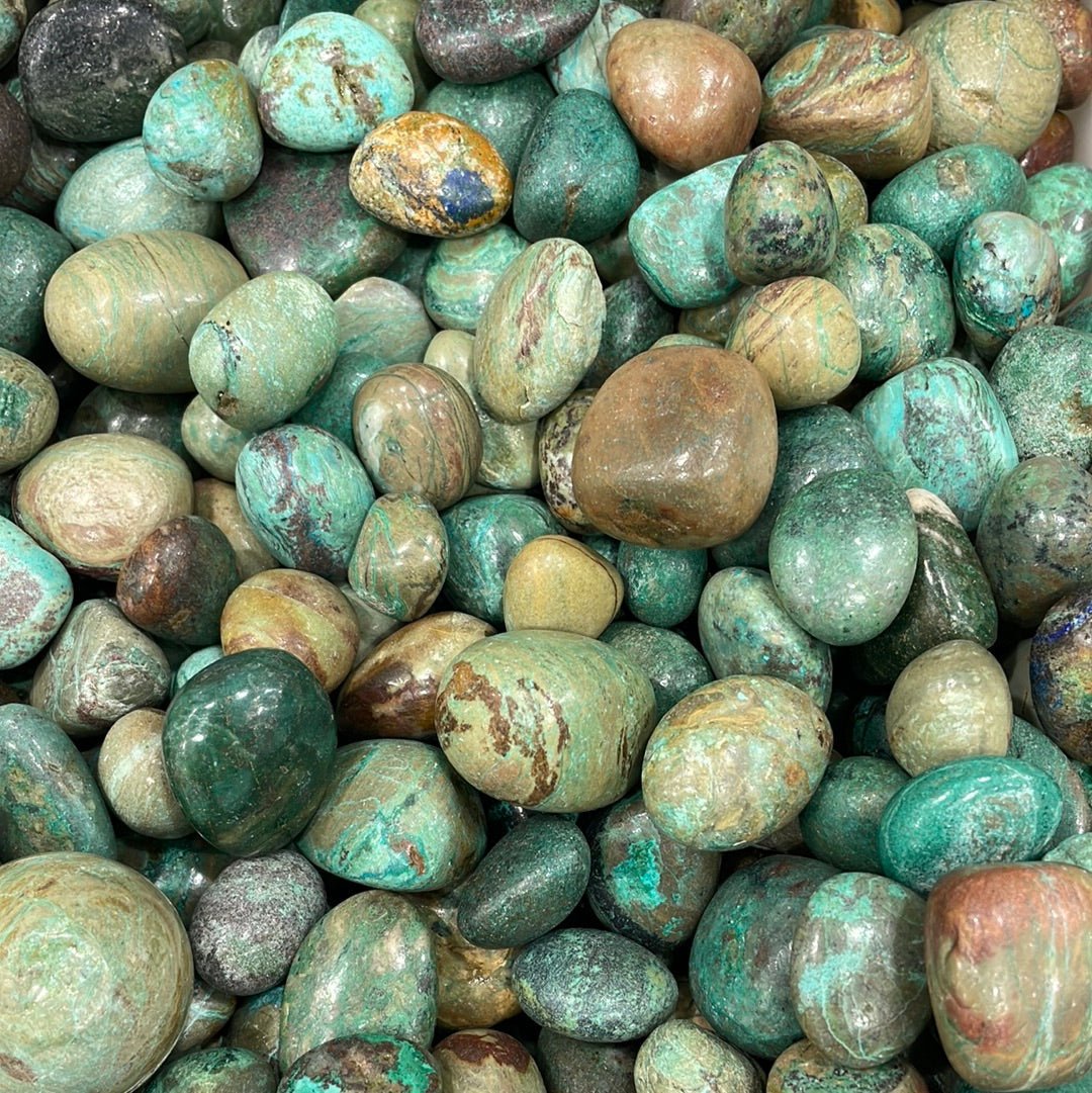 African Turquoise Tumblestone - RockZ Sourcing Hub