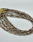 Alashan Agate Micro Faceted Cube Collar Necklace - RockZ Sourcing Hub