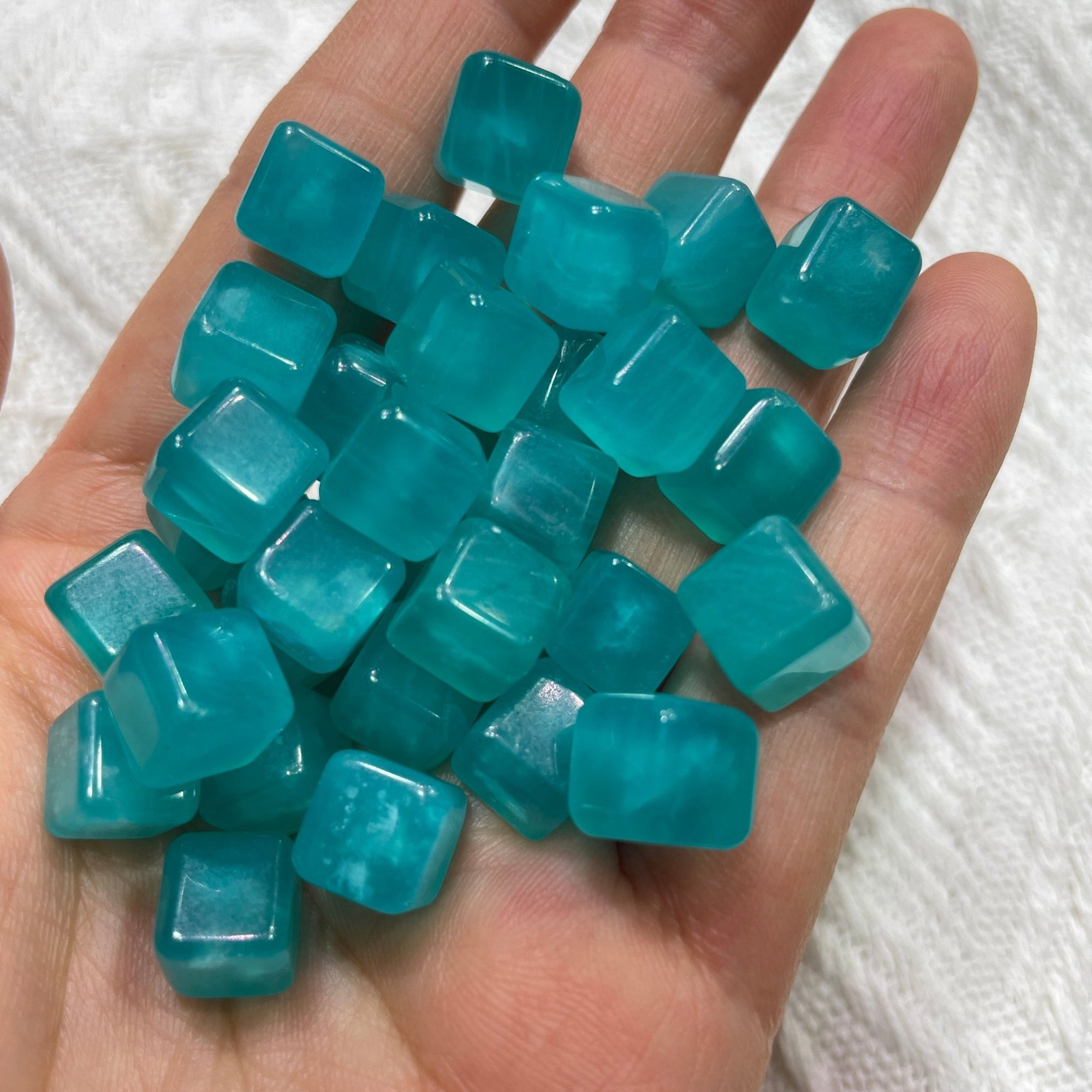 Amazonite Cubes - RockZ Sourcing Hub